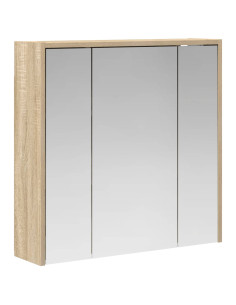 Mobiletto per specchio da bagno Rovere Sonoma 2