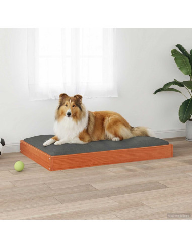 Letto per Cani Marrone cerato 92 x 64 x 9 cm