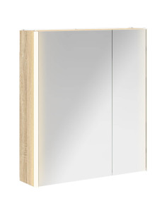 Mobiletto per specchio da bagno Rovere Sonoma 2