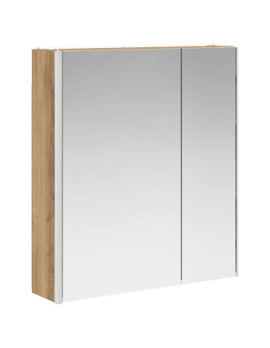 Mobiletto per specchio da bagno Rovere Artigianale
