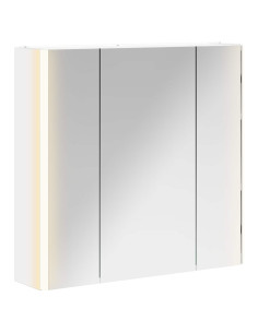 Mobiletto per specchio da bagno Bianco 63,5 x 15,5 x 60,5 cm 2
