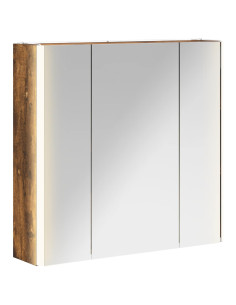Mobiletto per specchio da bagno Rovere fumé 2