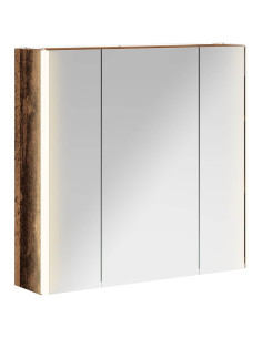 Mobiletto per specchio da bagno Legno vecchio 2