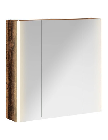 Mobiletto per specchio da bagno Legno vecchio