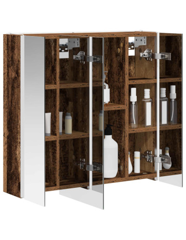 Mobiletto per specchio da bagno Legno vecchio