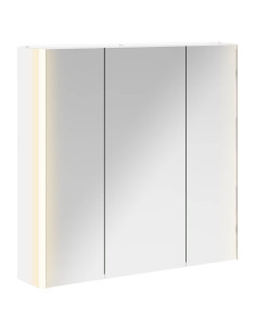 Mobiletto per specchio da bagno Bianco 73.5 x 15.5 x 70 cm 2