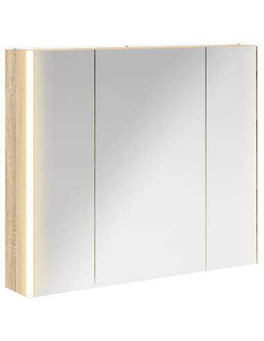 Mobiletto per specchio da bagno Rovere Sonoma