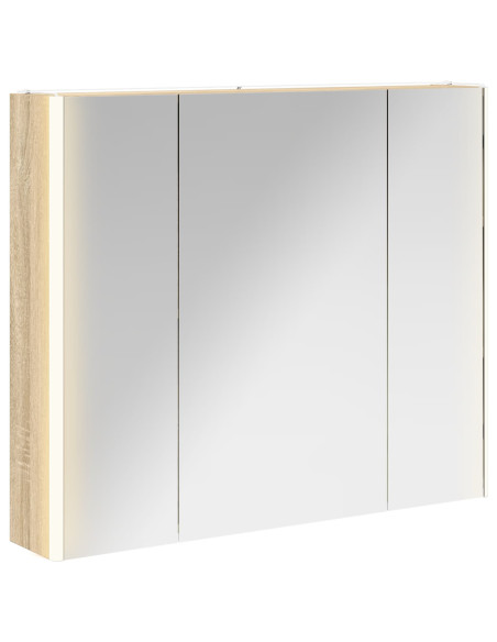Mobiletto per specchio da bagno Rovere Sonoma