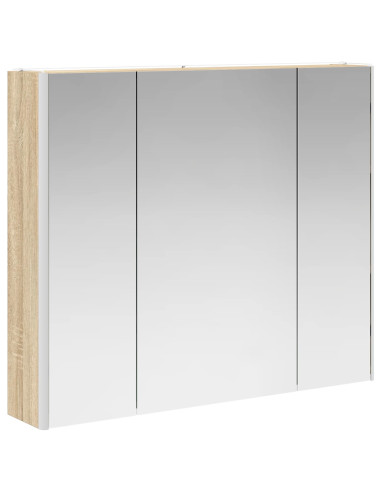 Mobiletto per specchio da bagno Rovere Sonoma