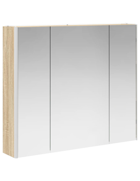 Mobiletto per specchio da bagno Rovere Sonoma