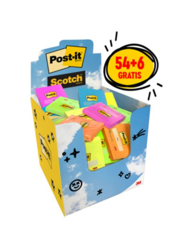 ESP60 POST-IT 76X76 ASSORTITI