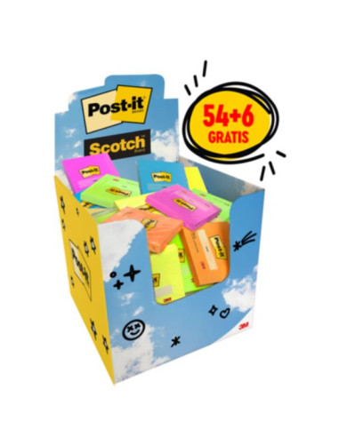 ESP60 POST-IT 76X76 ASSORTITI