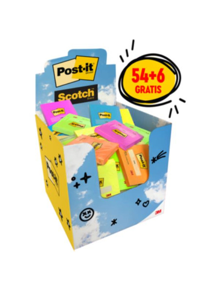 ESP60 POST-IT 76X76 ASSORTITI