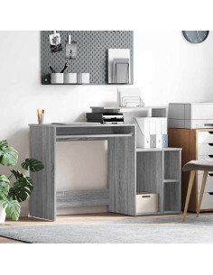 Scrivania Grigio Sonoma 120,5 x 44 x 88,5 cm Legno multistrato