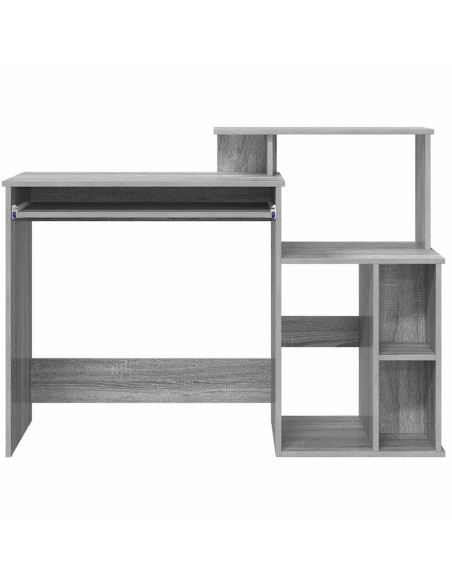 Scrivania Grigio Sonoma 120,5 x 44 x 88,5 cm Legno multistrato