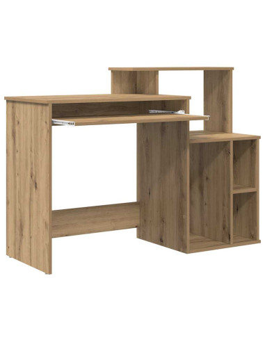 Scrivania con cassetto Rovere artigianale 120,5 x 44 x 88,5 cm