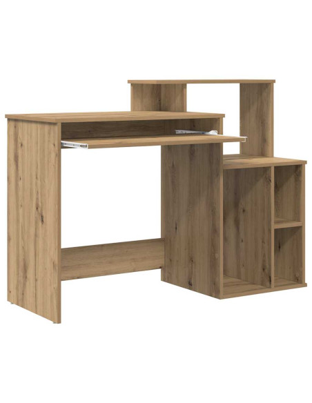 Scrivania con cassetto Rovere artigianale 120,5 x 44 x 88,5 cm