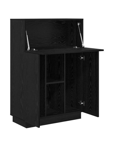 Scrivania Rovere Nero 71,5 x 31,5 x 106,5 cm Legno multistrato