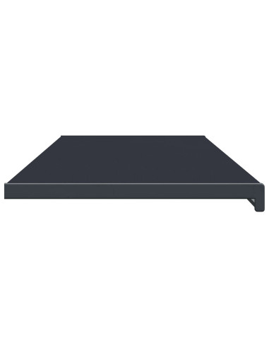 Soglia della Finestra Antracite con Venature del Legno PVC