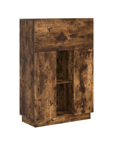 Scrivania Rovere fumé 71,5 x 31,5 x 106,5 cm Legno multistrato