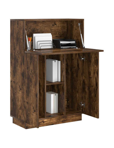 Scrivania Rovere fumé 71,5 x 31,5 x 106,5 cm Legno multistrato
