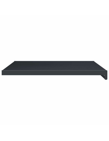 Soglia della Finestra Antracite con Venature del Legno PVC