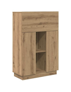 Scrivania con porta Rovere artigianale 71,5 x 31,5 x 106,5 cm 2