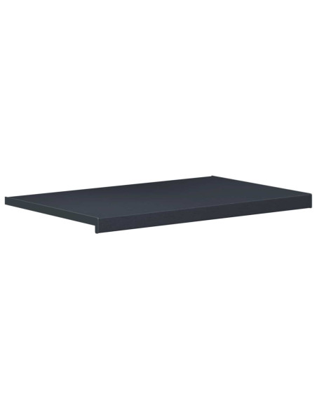 Soglia della Finestra Antracite con Venature del Legno PVC