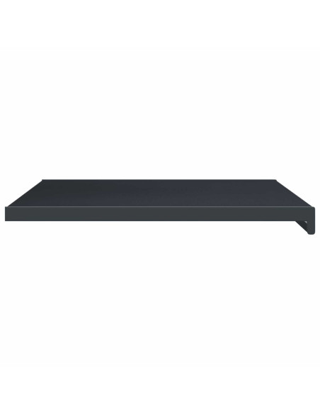 Soglia della Finestra Antracite con Venature del Legno PVC