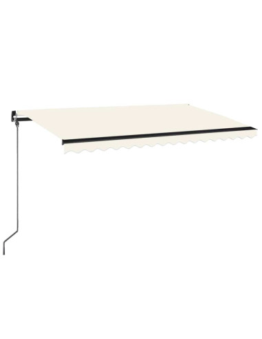 Tenda da Sole Retrattile Manuale 400x300 cm Crema