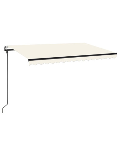 Tenda da Sole Retrattile Automatica 400x300 cm Crema