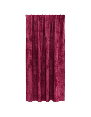 Tende in Velluto 2 pcs Rosso vino 175 x 140 cm Velluto