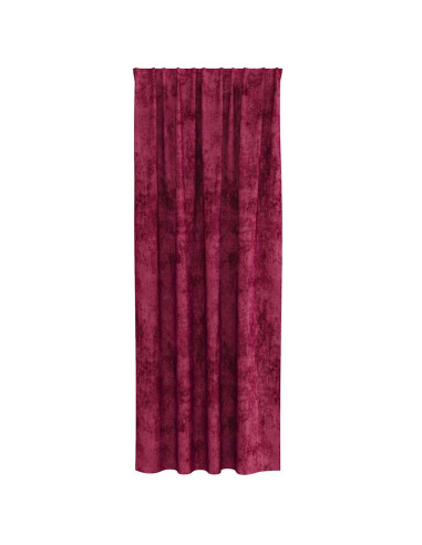 Tende in Velluto 2 pcs Rosso vino 245 x 140 cm Velluto