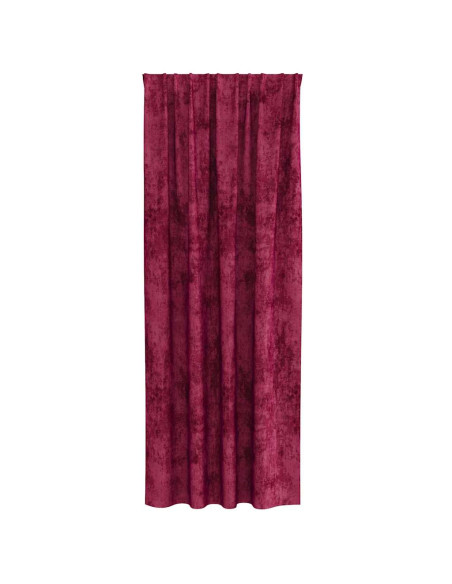 Tende in Velluto 2 pcs Rosso vino 245 x 140 cm Velluto