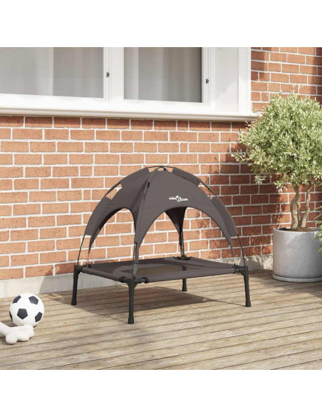 Letto per Cani Marrone 62 x 48 x 61 cm Acciaio