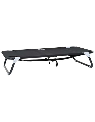 Letto per Cani Nero 90 x 55 x 18 cm Acciaio