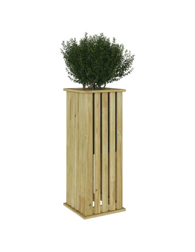 Cassoni fioriti Marrone 33 x 33 x 85 cm