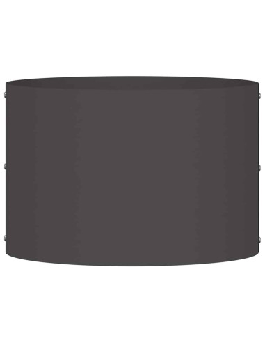 Anello per vaso Nero 30 x 30 x 20 cm Acciaio laminato a freddo
