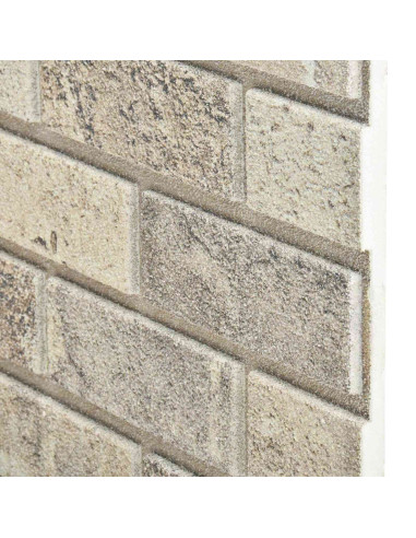 Pannelli da parete 10 pcs Sabbia 100 x 50 cm Schiuma EPS