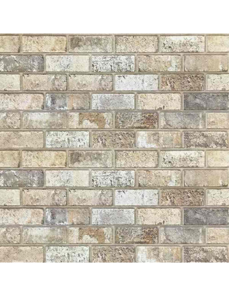 Pannelli da parete 10 pcs Sabbia 100 x 50 cm Schiuma EPS