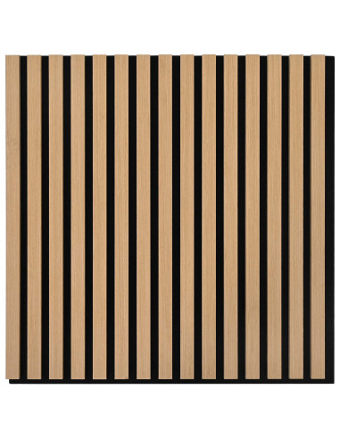 Pannelli da parete 2 pcs Naturale 60,5 x 60 cm