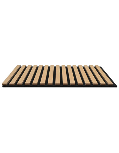 Pannelli da parete 2 pcs Naturale 60,5 x 60 cm