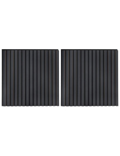 Pannelli da parete 2 pcs Antracite 60,5 x 60 cm 2