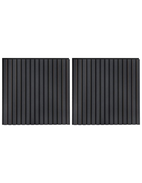 Pannelli da parete 2 pcs Antracite 60,5 x 60 cm