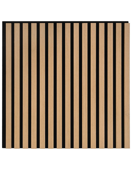 Pannelli da parete 8 pcs Naturale 60,5 x 60 cm