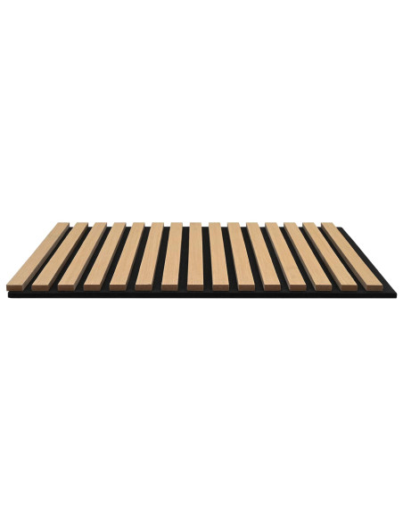 Pannelli da parete 8 pcs Naturale 60,5 x 60 cm
