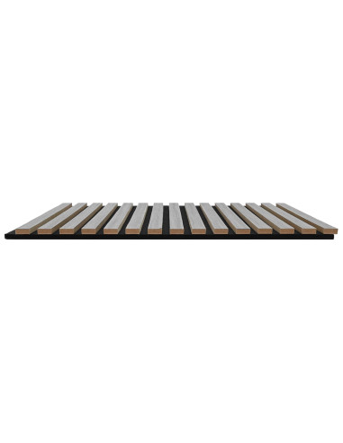 Pannelli da parete 8 pcs Grigio 60,5 x 60 cm