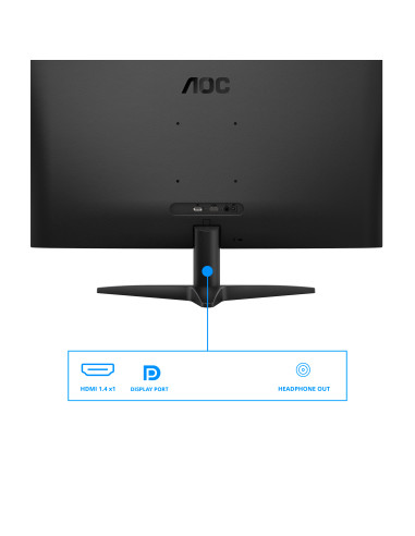 AOC B3 27B36X Monitor PC 68,6 cm (27") 1920 x 1080 Pixel Full HD LED Nero