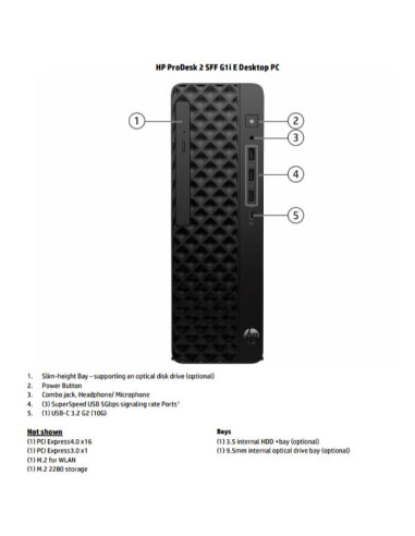 PRODESK 2 G1I SFF I5 16 512 W11