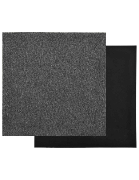 Tappeto 20 pcs Antracite 50 x 50 cm 100% Polipropilene